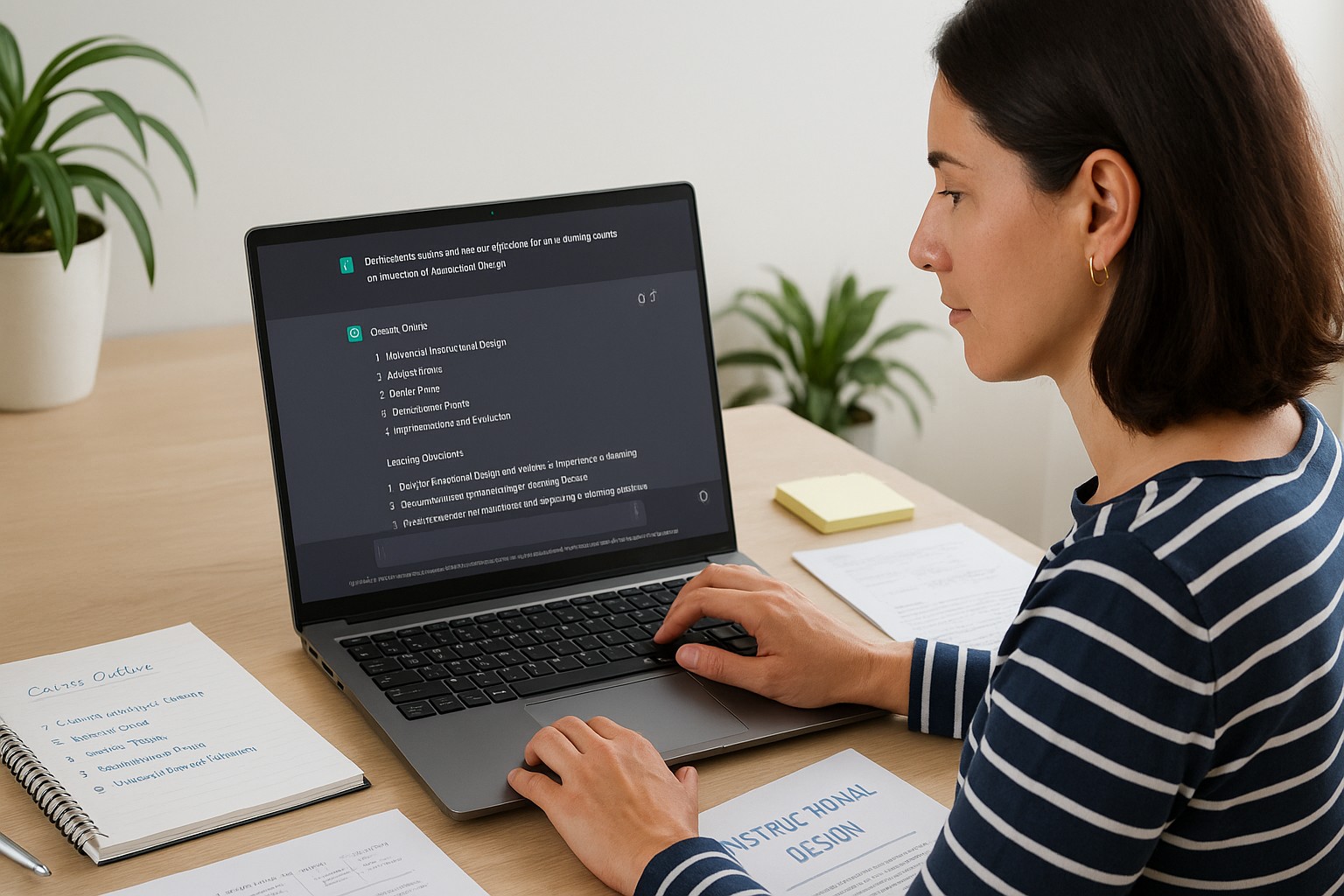 Cómo Usar ChatGPT para Diseñar Cursos E-Learning: Guía Práctica 2025