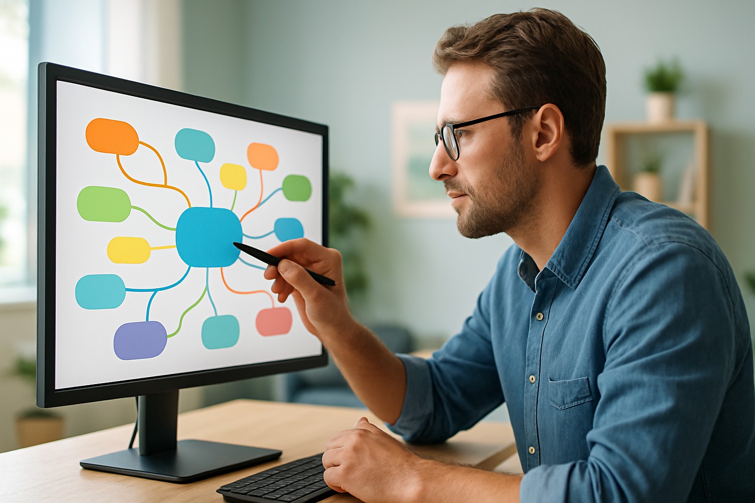 Cómo Crear un Mapa Temático para el Aprendizaje Online