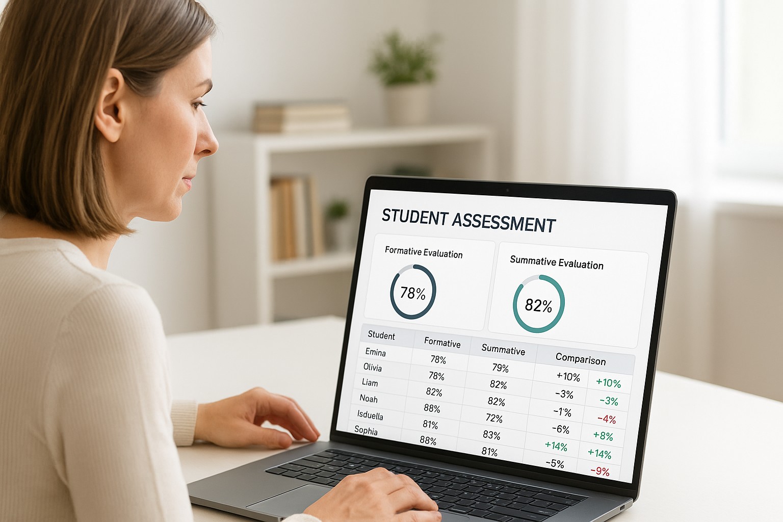 Evaluación Sumativa vs. Formativa en E-Learning: Diferencias y Estrategias